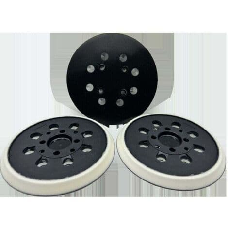Slibepude til Bosch (Ø 125 mm, medium hårdhed) med tilbehørssystem til PEX 300/400 AE / 4000 AE / Advanced Orbit 18 excentersliber