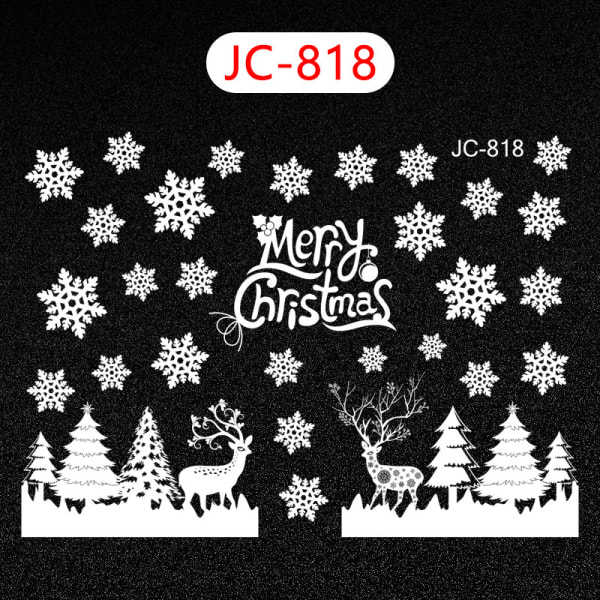 Christmas Sticker Window Christmas Decoration Sticker, JC-818