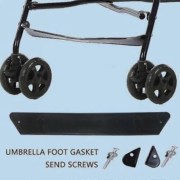 Baby Klapvogn Fodbræt Pedal Fodstøtte Baby Fodstøtte Klapvognstilbehør