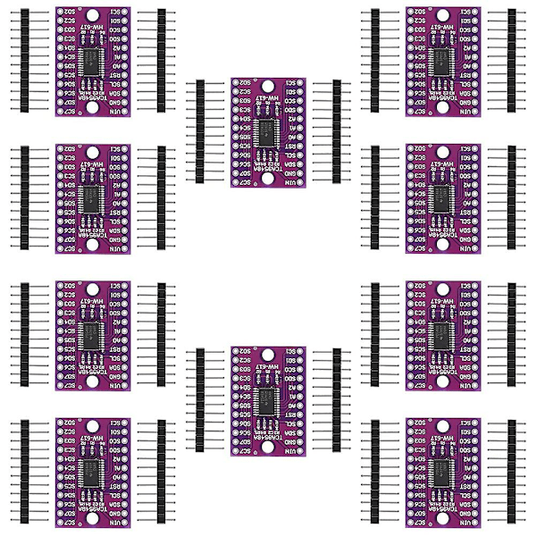 10 kpl TCA9548A I2C IIC multiplekseri Breakout -korttimoduuli 8 kanavan laajennuskehityskortti Ardu Inolle