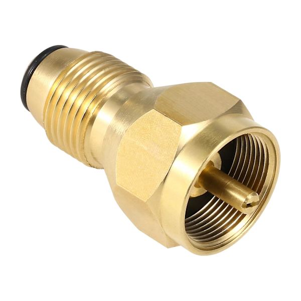 Lixada Sikkerhetsadapter for Propantank, POL-adapter, Messingregulatorventil, LPG-tankfyller, Cani