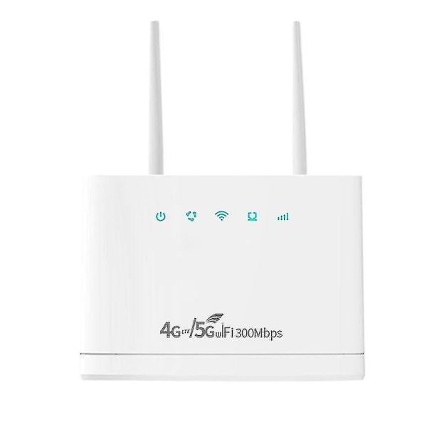 R311pro trådløs router - 4g/5g Wifi, 300mbps, simkort, Eu-stik