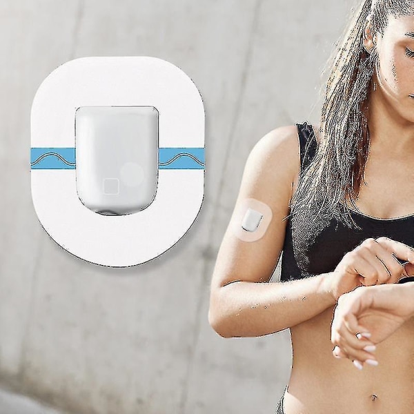 36-pakning vanntette Omnipod-plaster, gjennomsiktige, 10 dager lange, langvarige hechuan 36-pakning vanntette Omnipod-plaster, gjennomsiktige Nv7 2024-nye -GSL