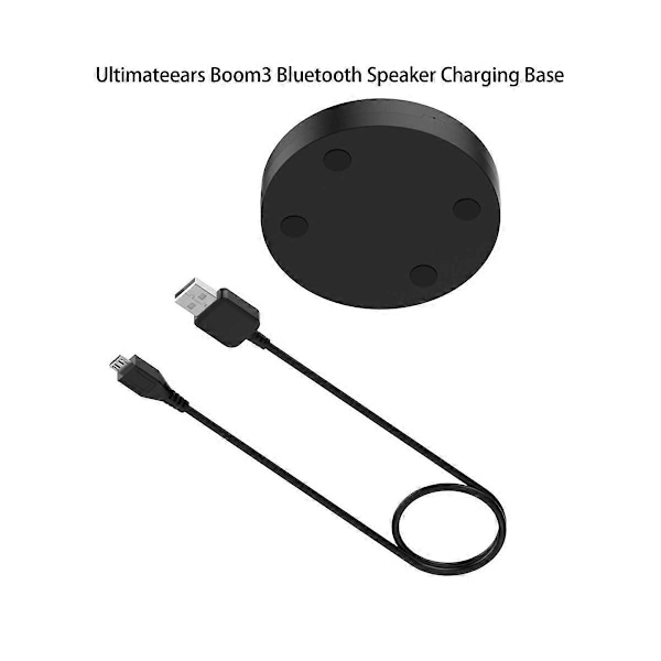 För Boom3 Bluetooth Högtalare Laddningsstation UE BLAST DOCK Portabel Laddare, Svart