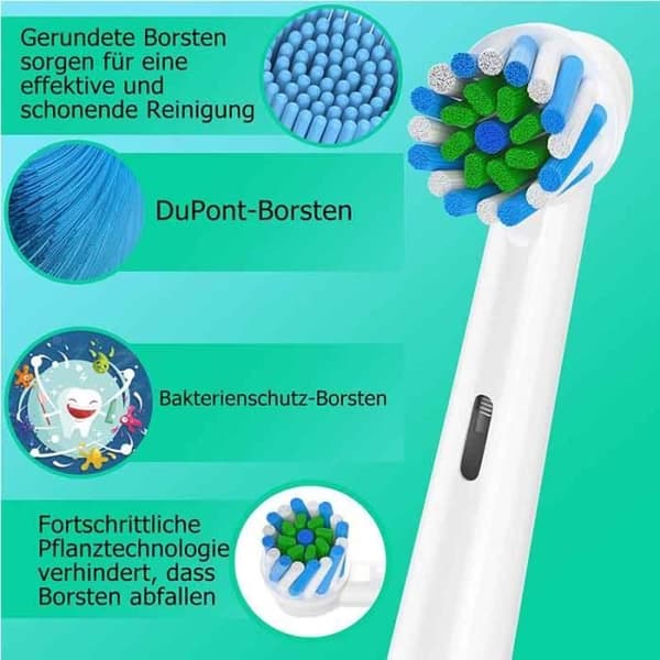 Oral-B Kompatible Børstehoveder - 12-pak - Cross Clean - Til Pro Genius Smart