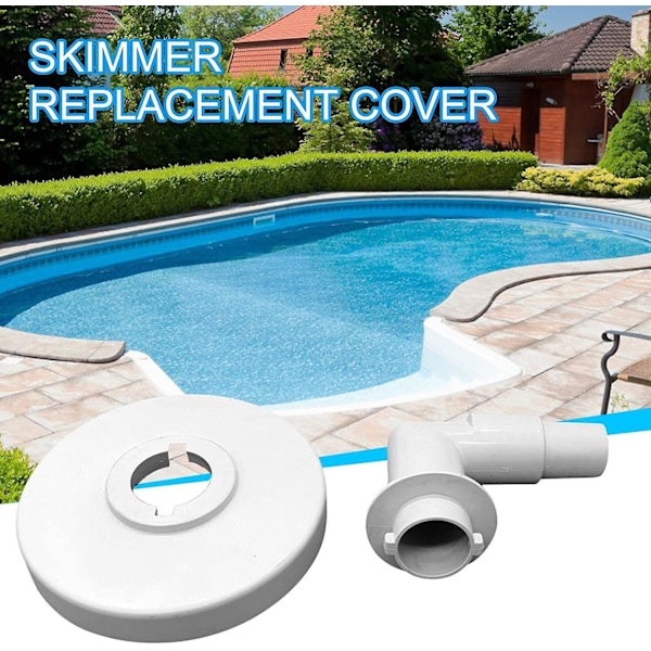 Vakuumplatta för skimmer, ersättningsplatta adapter för poolskimmer