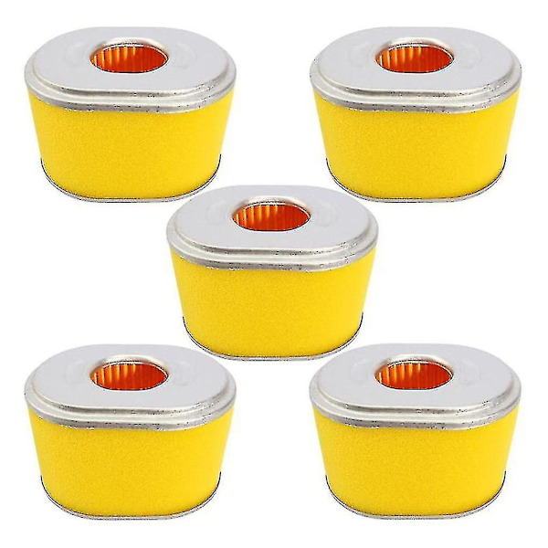 5 stk. luftfilter til Gx140 Gx160 Gx200 5,5 hk 6,5 hk 7,5 hk motor til 17210-z4m-821,17210-ze1-517,17 TY