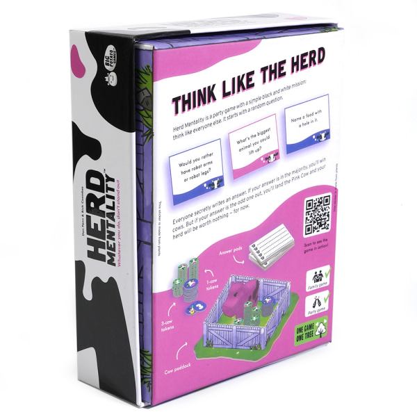 Herd Mentality: The Udderly Addictive Family Board Game, 6 Players