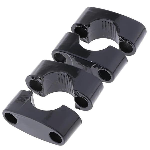 Universal 22mm Styre Fat Bar Riser Monteringsklemme Adapter Svart