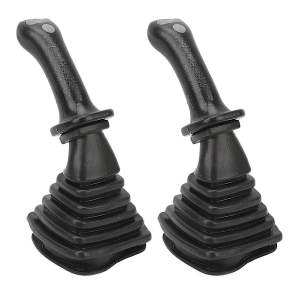 Grävmaskinsjoystick, 2-pack 3-knapps Grävmaskinsjoystickgrepp med dammskydd Ersättning för DH DX150 215 225 300 370-9C