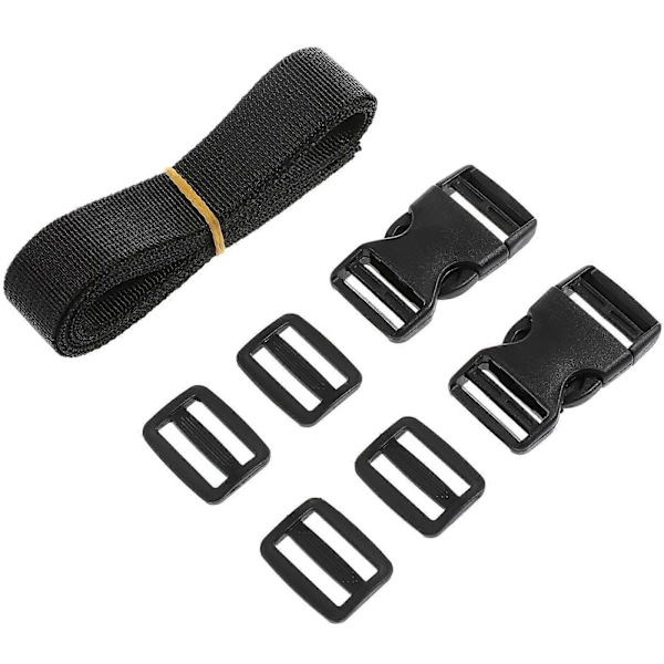 2 stk. Golf Trolley Taske Stropper Webbing Fastgørelsesbælte Udskiftning & Hurtigudløsningsspænde - Justerbar & Holdbar