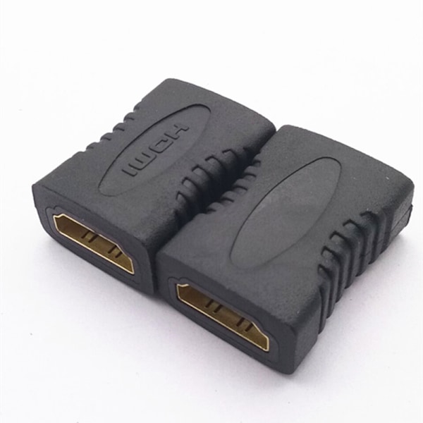 HDMI-koblingsadapter, 2-pak forgyldt hun til hun 4K HDMI-kobling HDMI-forlænger