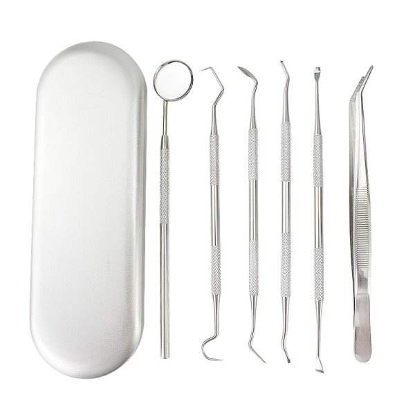 Oral Care Tool Set - Dental Tools (6 stykker, Oral Box) YIY SMCS.9.27