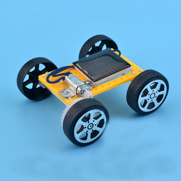 Solar Car DIY Toy Set - Solcelledrevet bilsett for barn