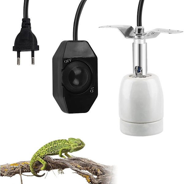 Turtle Varmelampe Base, 360° Roterende (Pære Ikke Inkluderet)  YIY