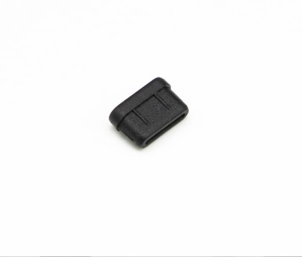 Pölysuoja USB-C-porteille, 4 kpl musta