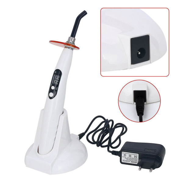 Woodpecker Wireless Dental O-light Led Curing Light Lamp 1000mw 1 Second Curing