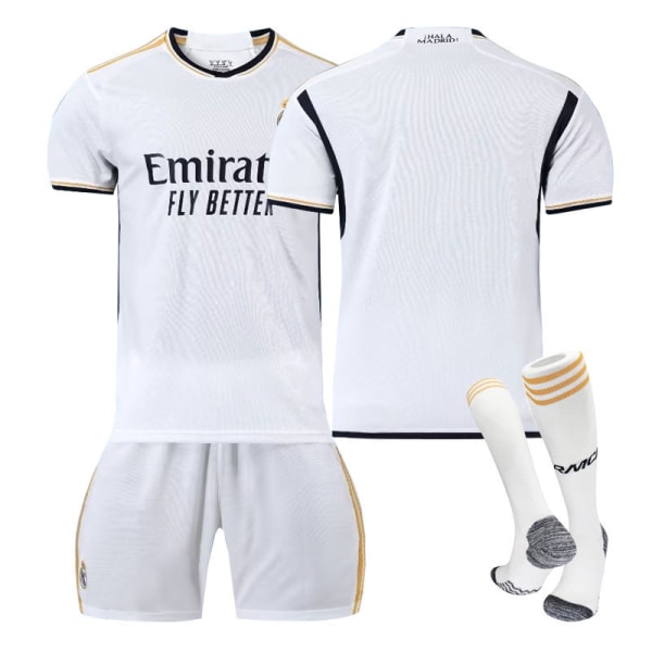 2324 Real Madrid hemmaträning overall tröja sportuniform herr- och damfotbollsuniform No number 26