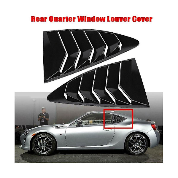 Bakrutetrekanter Solskjerming Bil for BRZ 86 GT86