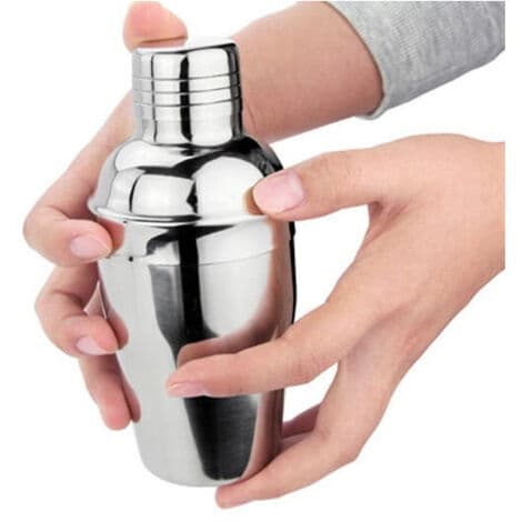 530 ml rustfritt stål bartender cocktail shaker martini salt shaker