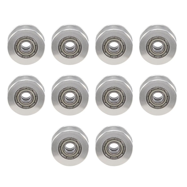 Gt2 20 tannløs boring 5mm aluminium timing remskive for 3d-printer 6mm bredde timing reim (p