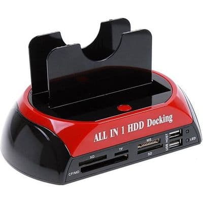 2.5 \"3.5\" SATA / IDE HDD 2-Dock station d'accueil e-SATA Hub
