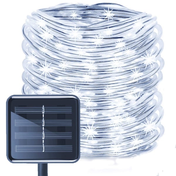 100 Leds Solar String Light Vandtæt Snor Rørlys Betterlifefg
