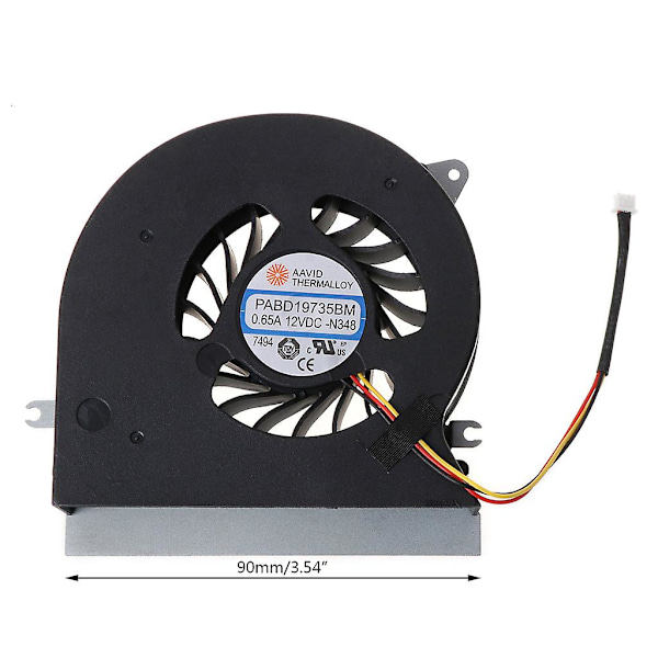Gt72 bærbar computer CPU køleventilator til Msi Gt72 Gt72s Gt72vr 6qd 6rd Ms-1781