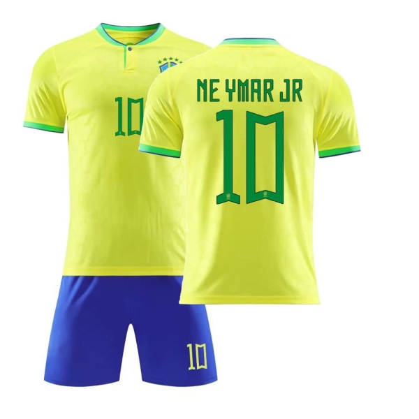 2223 Brasilien hemmatröja nr 10 Neymar 20 Vinicius 9 Charlesson 18 Jesus kostymtröja K1 No.10 XS