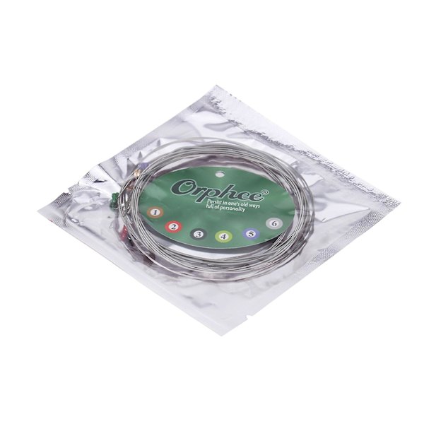 Orphee RX15 6-pack Elektrisk gitarrsträngset (.009-.042)  Nickel Alloy Super Light Tension