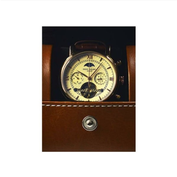 Korkealaatuinen watch kannettava watch , yksinkertainen watch , ruskea case