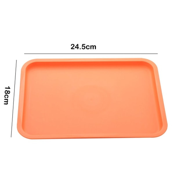 Plastbricka ORANGE orange