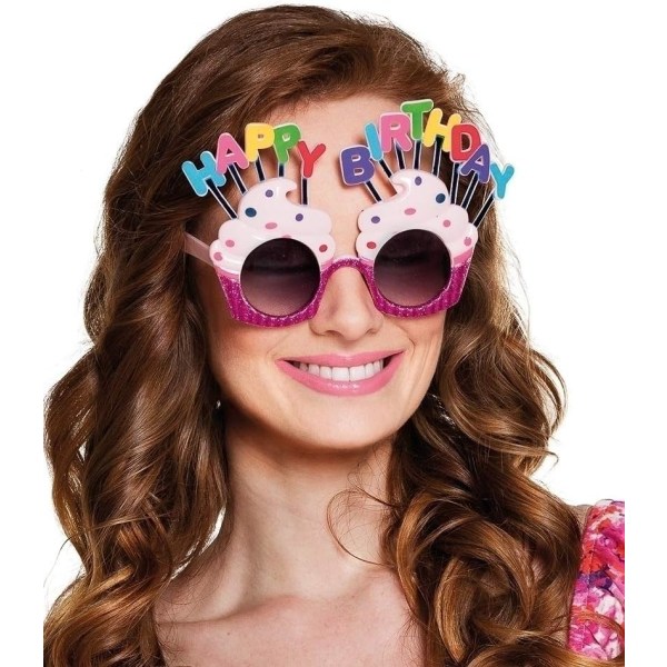 Festbriller for voksne, Morsomme briller i plast, solbriller, temafest, karneval