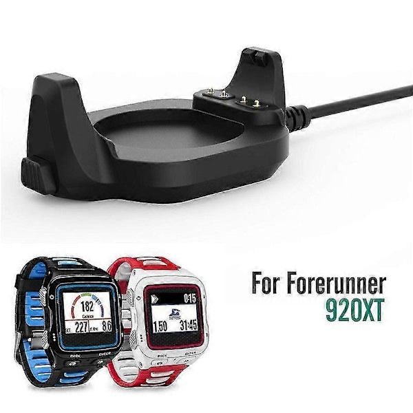 USB-laddare Laddningsklämma Kabel för Forerunner 920XT Multisport GPS-klocka