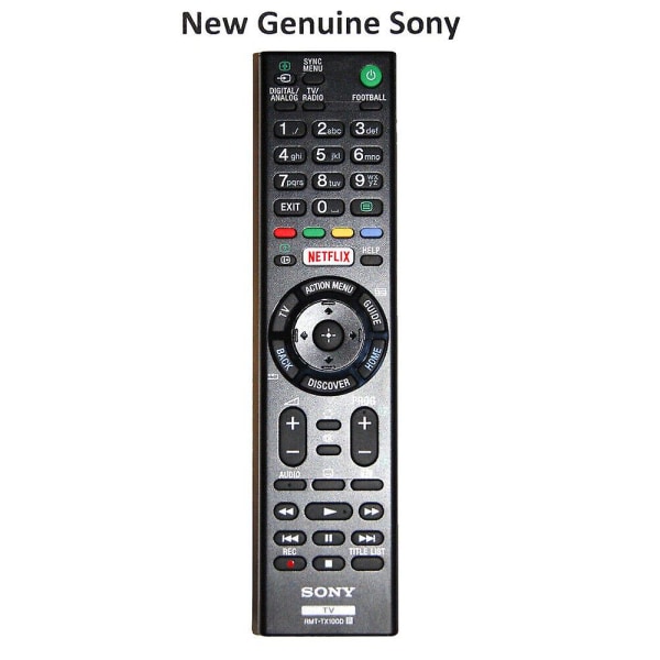 Rmt-tx100d för Sony Lcd Tv Fjärrkontroll Kd-65s8505c Kd-65s8005c