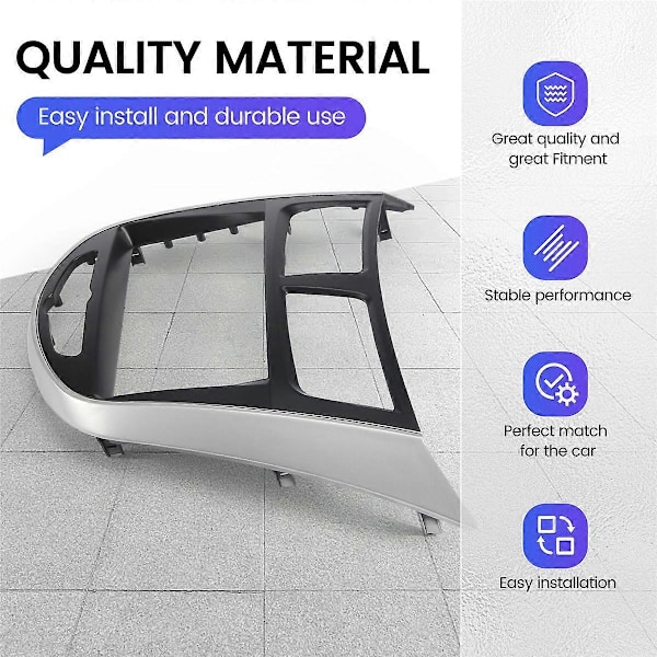 Bil Ombyggnad Radio Fascia Ram Panel DVD Trim Kit för HYUNDAI I-25 I25 Accent Solaris Verna 2DIN D