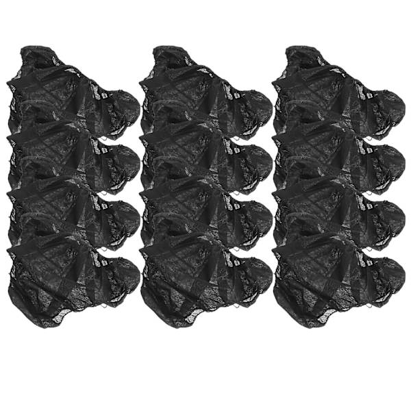 15 st kvinnors gym shorts bekväma engångsbyxor män non-woven underkläder engångs t-string trosa flexibla byxor