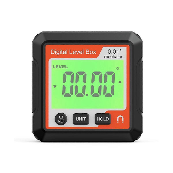 Digital Elektronisk Vattenpass Digital Vinkelmätare 90 Magnetisk Inclinometer Protractor Precision Nivå Bo