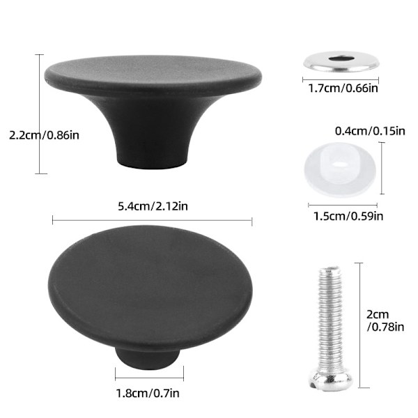 Pot Lid Knobs, 4-pack