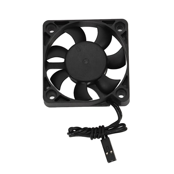 Traxxas RC-moottorin jäähdytystuuletin Kevyt rautamuovijäähdytys 50 x 50 mm Musta 7,4 V Nopeus