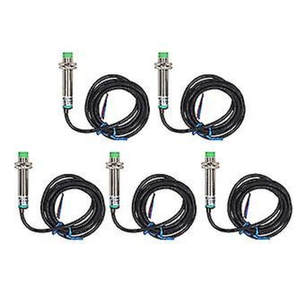 5PCS 10-36VDC 2-tråds NO-närhetssensor Avståndsavkänning Närmesensor
