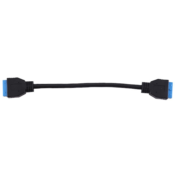 Usb 3.0 19-nastainen Yksi-kahteen Hub Piirulla Ja Modulaarisella Kaapelisuunnittelulla Usb 19-nastainen Hub Emolevy 19-nastainen Ext