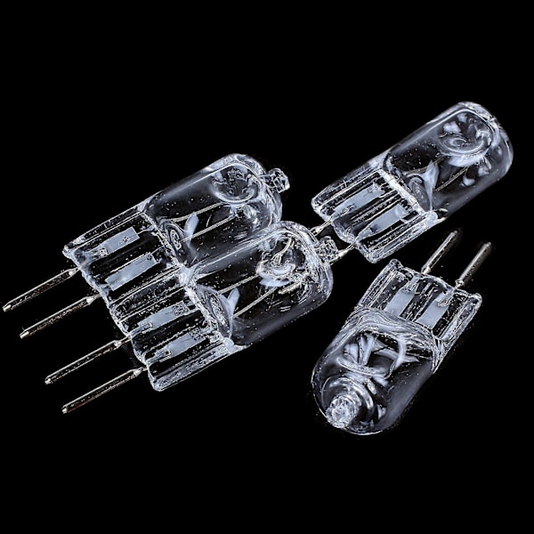 8x 220v 35w G5, 3-stifts strömförsörjning dubbel halogenlampa varmvit