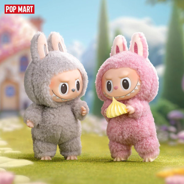 1 st POP MART LABUBU The Monsters Spännande Macaron Plyschdockor Figurleksaker Överraskningsboxar (Färg Slumpmässig) 1 Enkel förpackning
