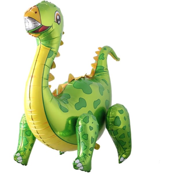 Fritstående grøn dinosaur ballon (giraf)  YIY  SMCS.9.27