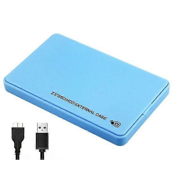 2,5 tommer USB3.0 4TB Ekstern Mobil Harddisk Bærbar Harddisk Sata Hdd Ssd Case