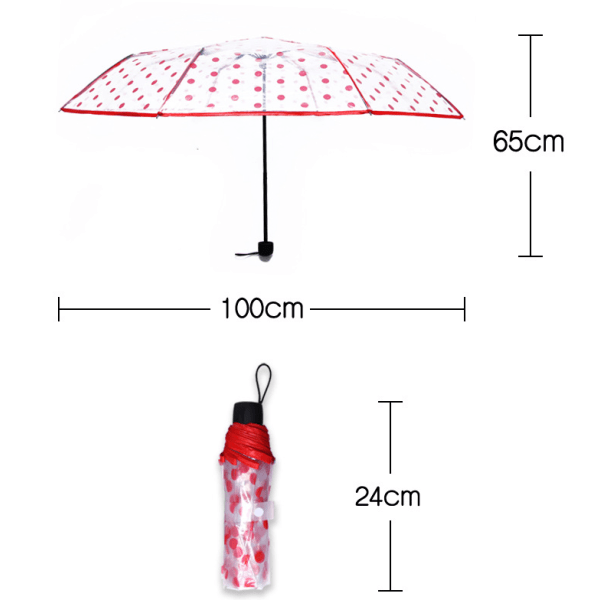 Fällbara paraplyer Kompakta reseparaplyer Bärbara paraplyer,