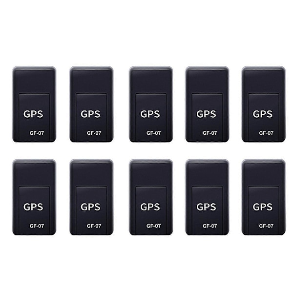 10st GF07 Magnetisk GPS Tracker Enhet Mini Realtidsspårning Locator Bil Motorcykel Fjärrkontroll