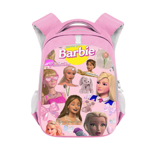 Barbie Princess -koululaukku, sarjakuva opiskelijareppu