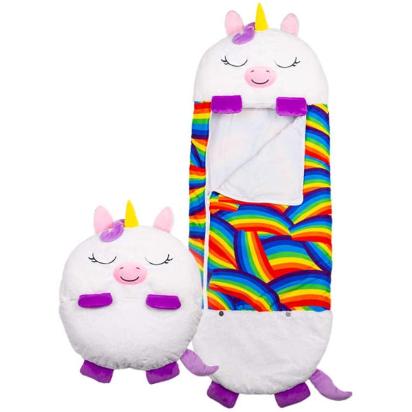 Unisex ungdomshvit Unicorn Childs sovepose, stor 7